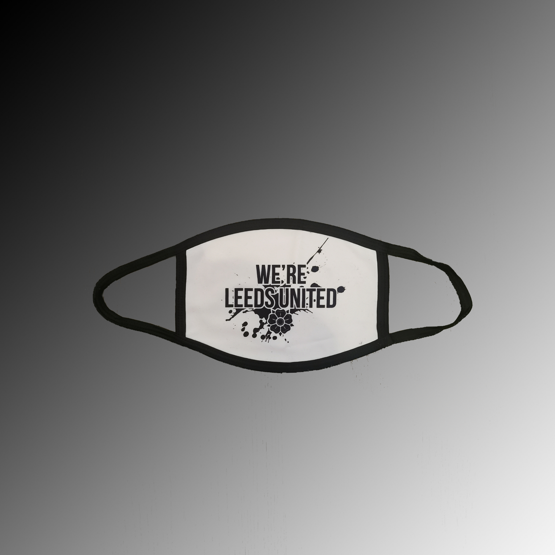 We're Leeds United Mask black/white 