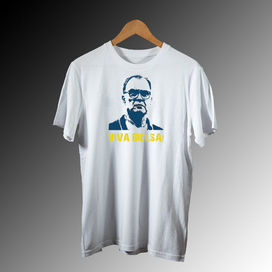 White Marcelo Bielsa t-shirt for men